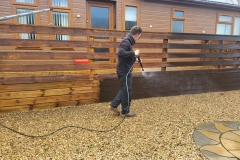 Pressure washing